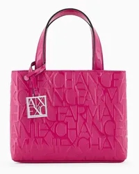 Armani Exchange OFFICIAL STORE Shopper Con Lettering Logo Impresso All-over Fantasia