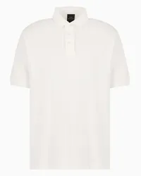 Armani Exchange OFFICIAL STORE Polo Regular Fit In Cotone Mercerizzato Asv Bianco