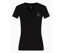 Armani Exchange OFFICIAL STORE T-shirt Regular Fit Nero