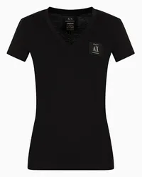 Armani Exchange OFFICIAL STORE T-shirt Regular Fit Nero