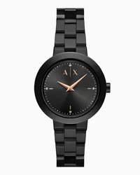 Armani Exchange OFFICIAL STORE Orologi Cinturino In Acciaio Nero