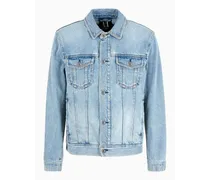 OFFICIAL STORE Giacca In Denim Effetto Used