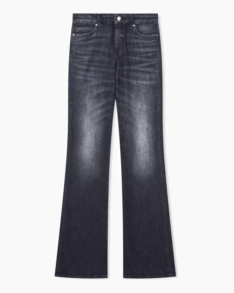 Armani Exchange Jeans cinque tasche in cotone ultra stretch Grigio