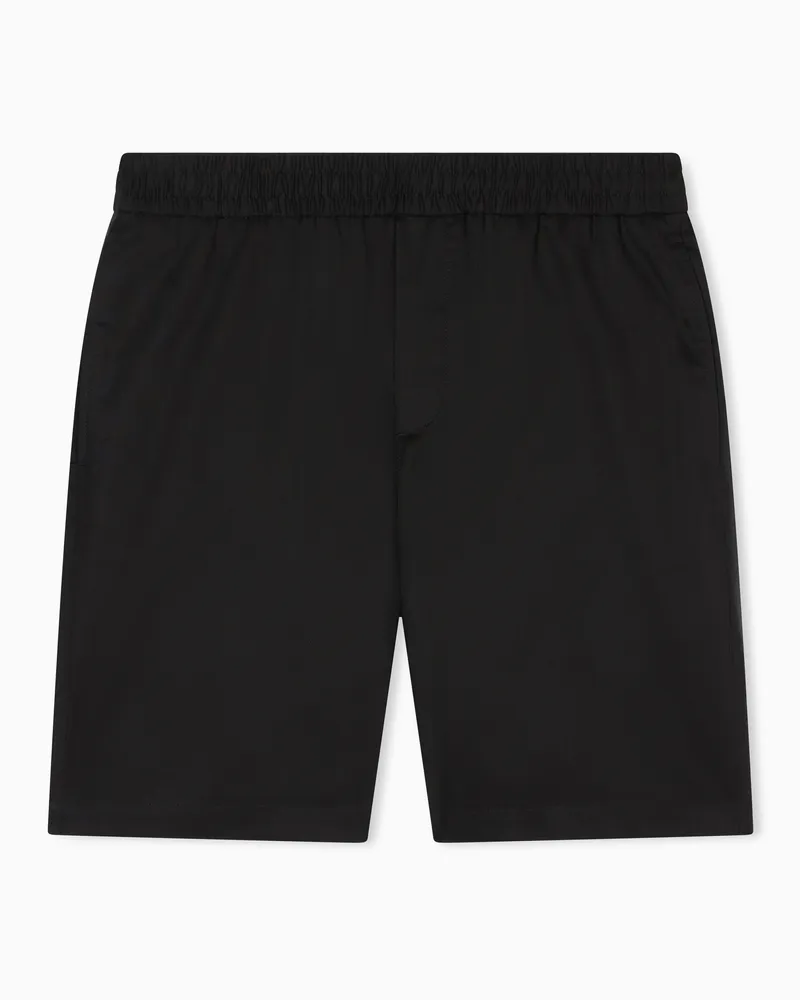 Armani Exchange Bermuda Oxford Leggeri Nero