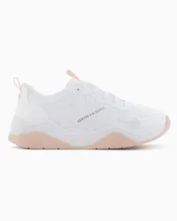 Armani Exchange OFFICIAL STORE Sneakers Chunky Con Logo Rosa