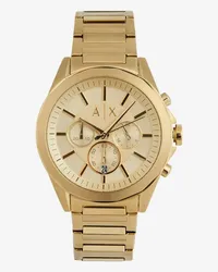 Armani Exchange OFFICIAL STORE Orologio Cronografo In Acciaio Inossidabile Color Oro Oro