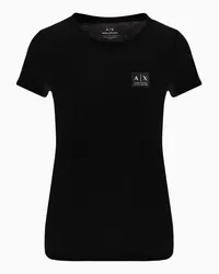 Armani Exchange OFFICIAL STORE T-shirt Slim Fit Nero