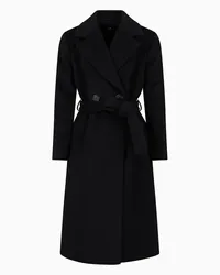 Armani Exchange OFFICIAL STORE Cappotto In Panno Nero