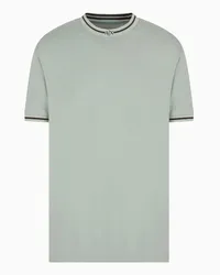 Armani Exchange OFFICIAL STORE T-shirt Regular Fit Verde