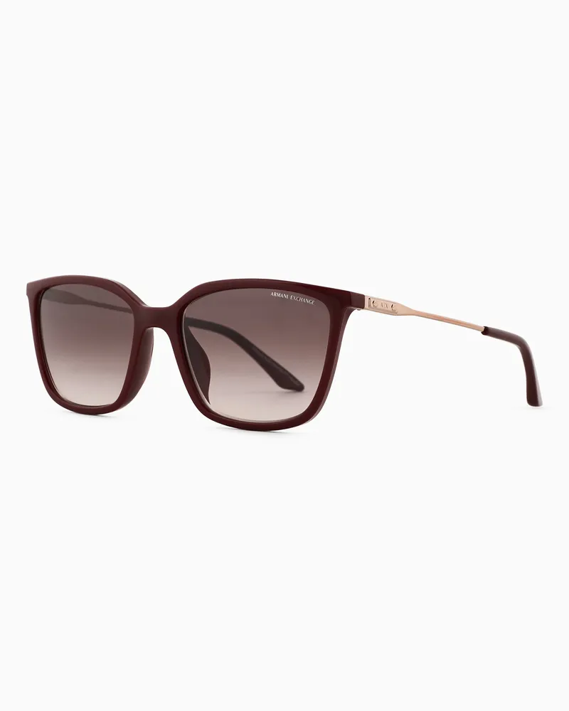 Armani Exchange Occhiali da sole donna forma farfalla 