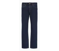 OFFICIAL STORE Jeans J16 Straight Fit In Denim Indigo Di Cotone Asv