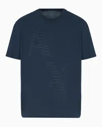 Armani Exchange OFFICIAL STORE T-shirt Regular Fit Blu