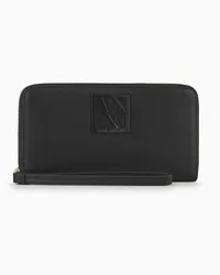 Armani Exchange OFFICIAL STORE Portafoglio Bifold Nero