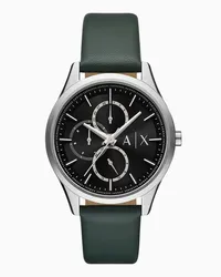 Armani Exchange OFFICIAL STORE Orologi Cinturino In Pelle Verde