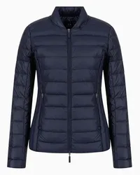 Armani Exchange OFFICIAL STORE Piumino Light Weight Con Zip Blu