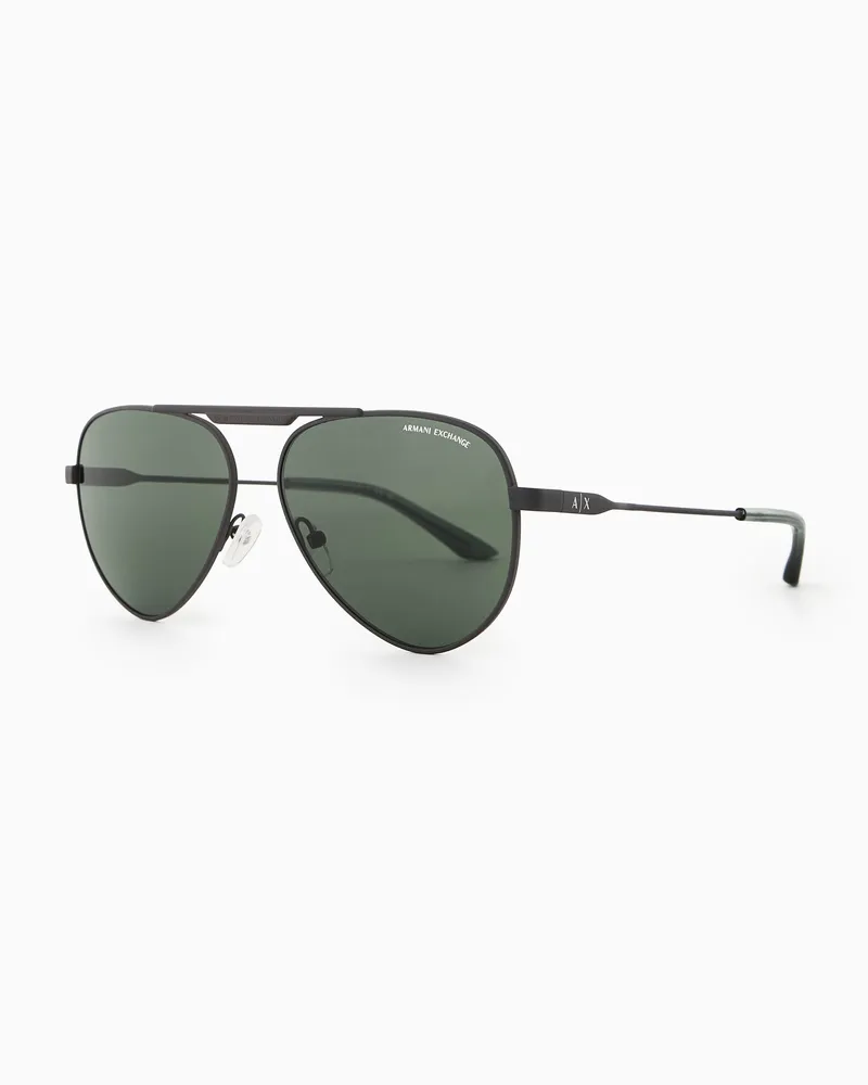 Armani Exchange Occhiali da sole unisex forma pilot 