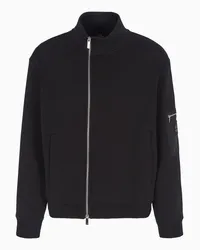 Armani Exchange OFFICIAL STORE Felpe Con Zip Nero