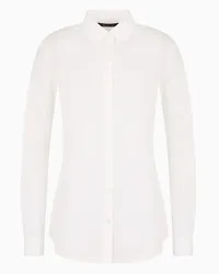 Armani Exchange OFFICIAL STORE Camicia In Popeline Bianco