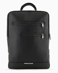 Armani Exchange OFFICIAL STORE Zaino Porta Laptop In Materiale Riciclato Asv Nero