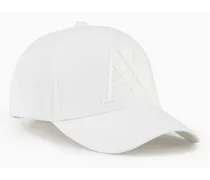 Armani Exchange OFFICIAL STORE Cappello Con Visiera E Logo Bianco