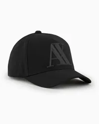 Armani Exchange OFFICIAL STORE Cappello Con Visiera E Logo Nero