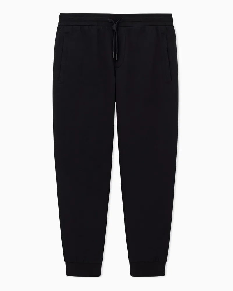 Armani Exchange Pantaloni elasticizzati jogger con coulisse in vita Icon Nero