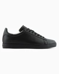 Armani Exchange OFFICIAL STORE Sneakers In Pelle Nero