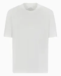 Armani Exchange OFFICIAL STORE T-shirt Regular Fit In Cotone Pesante Asv Bianco