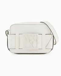 Armani Exchange OFFICIAL STORE Camera Case Con Tracolla Regolabile Bianco