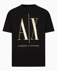 Armani Exchange OFFICIAL STORE T-shirt Regular Fit Nero