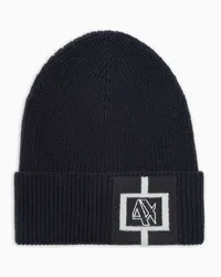 Armani Exchange OFFICIAL STORE Beanie Blu