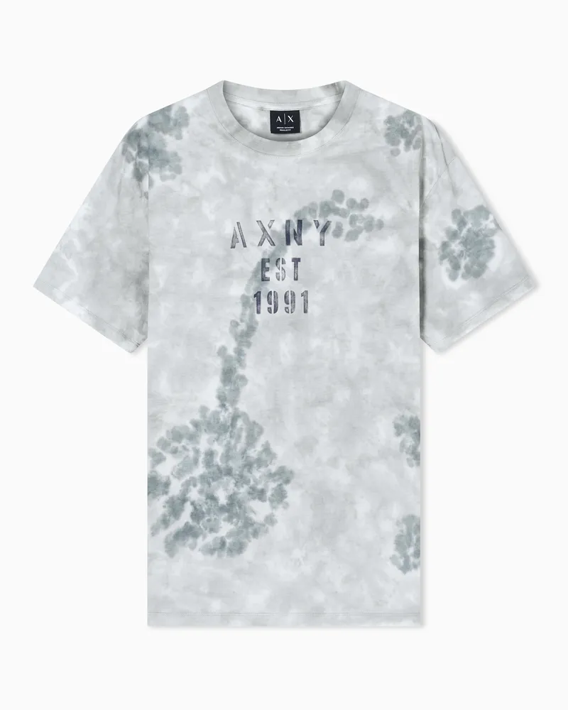 Armani Exchange Regular fit T-shirt in cotone Beige