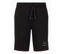 OFFICIAL STORE Shorts In Interlock Stretch Con Logo