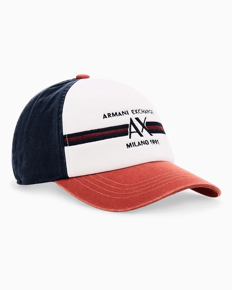 Armani Exchange Cappelli con visiera Bianco