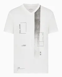 Armani Exchange OFFICIAL STORE T-shirt Regular Fit Bianco