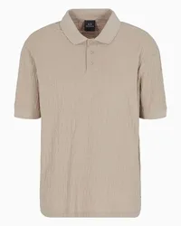 Armani Exchange OFFICIAL STORE Polo Regular Fit In Cotone Mercerizzato Asv Beige