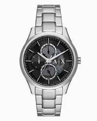 Armani Exchange OFFICIAL STORE Orologio Multif Zione In Acciaio Inossidabile Argento