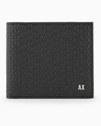 Armani Exchange OFFICIAL STORE Portafoglio A Libro In Pelle Nero