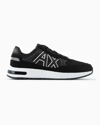 Armani Exchange OFFICIAL STORE Sneakers Multimateriale Nero