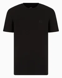 Armani Exchange OFFICIAL STORE T-shirt Regular Fit In Jersey Nero