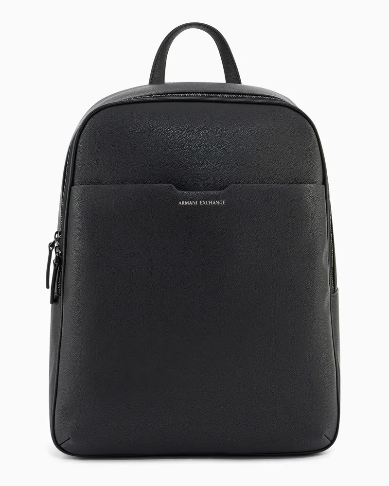 Armani Exchange Zaino in tessuto tecnico Nero