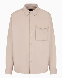 Armani Exchange OFFICIAL STORE Camicie Casual Beige