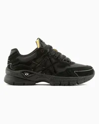 Armani Exchange OFFICIAL STORE Sneakers Con Suola A Carroarmato Nero