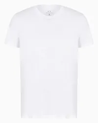 Armani Exchange OFFICIAL STORE T-shirt Regular Fit In Cotone Pima Bianco