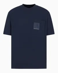 Armani Exchange OFFICIAL STORE T-shirt Regular Fit Blu