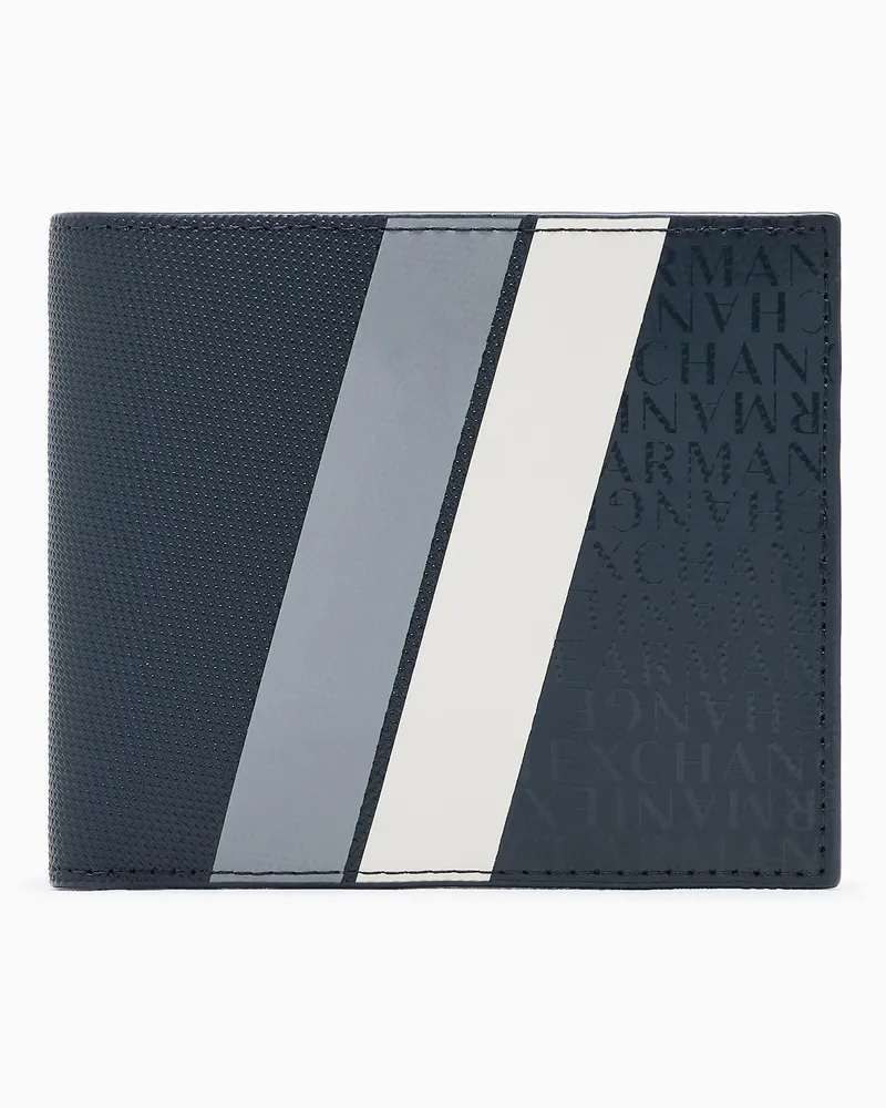 Armani Exchange Portafoglio a libro Blu