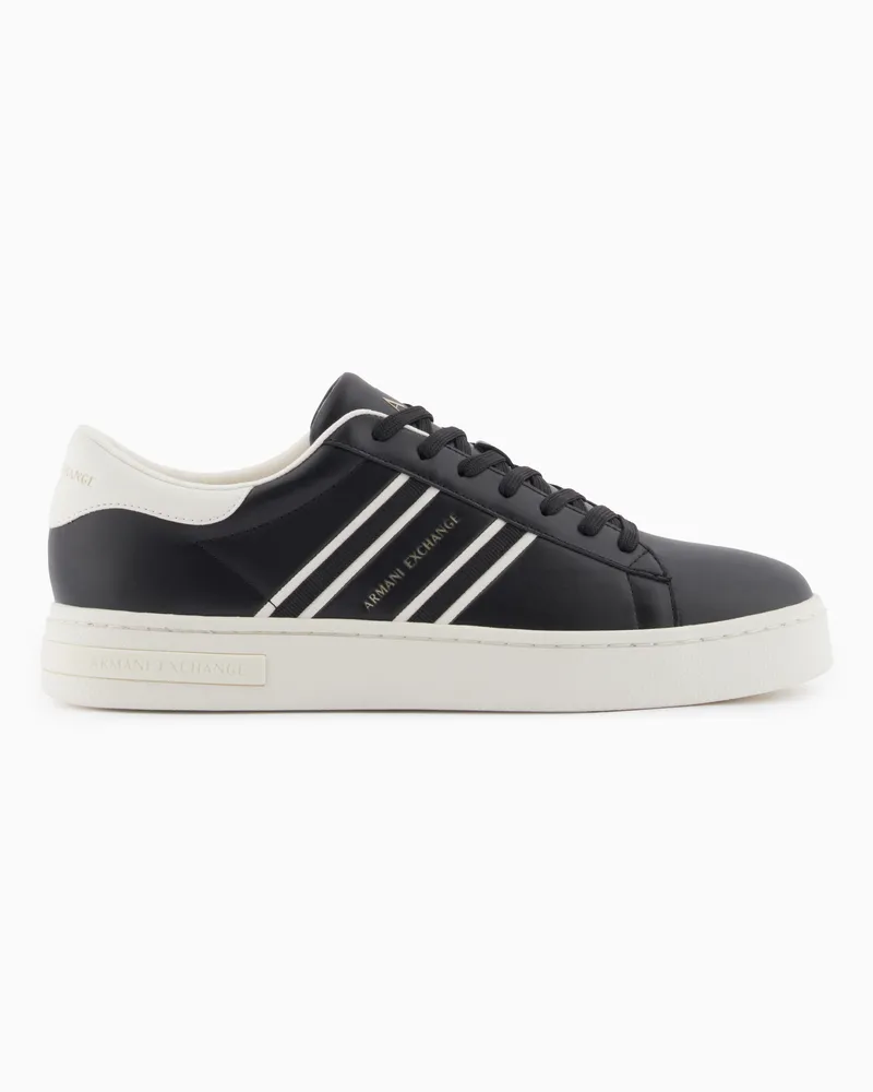 Armani Exchange Sneakers in tessuto tecnico Nero