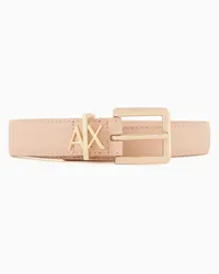 Armani Exchange OFFICIAL STORE Cintura Sottile Con Piccolo Logo Rosa