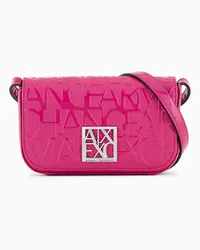 Armani Exchange OFFICIAL STORE Tracolla Piccola Con Patta E Lettering Impresso Fantasia