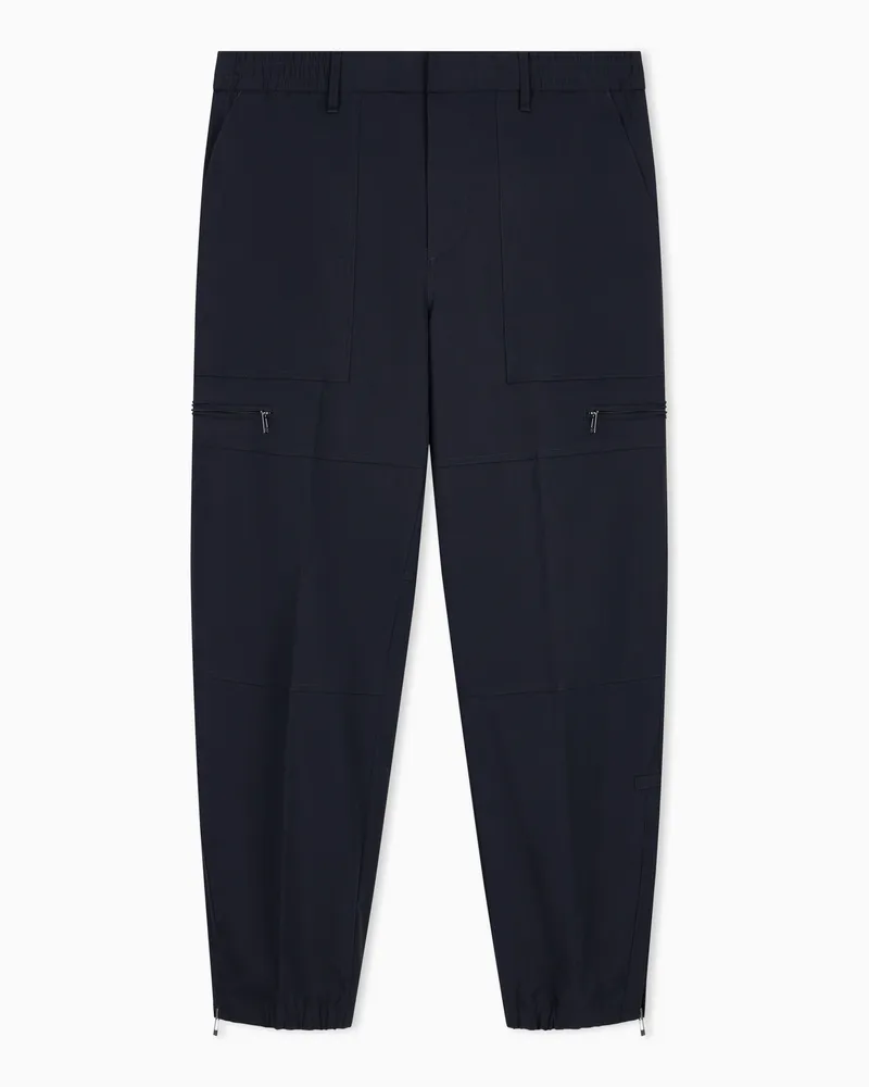 Armani Exchange Pantaloni regular fit Blu